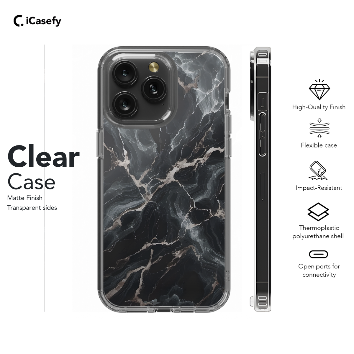 Marble Granite Phone Case iPhone Samsung Cover Pixel 1399 - Image 7