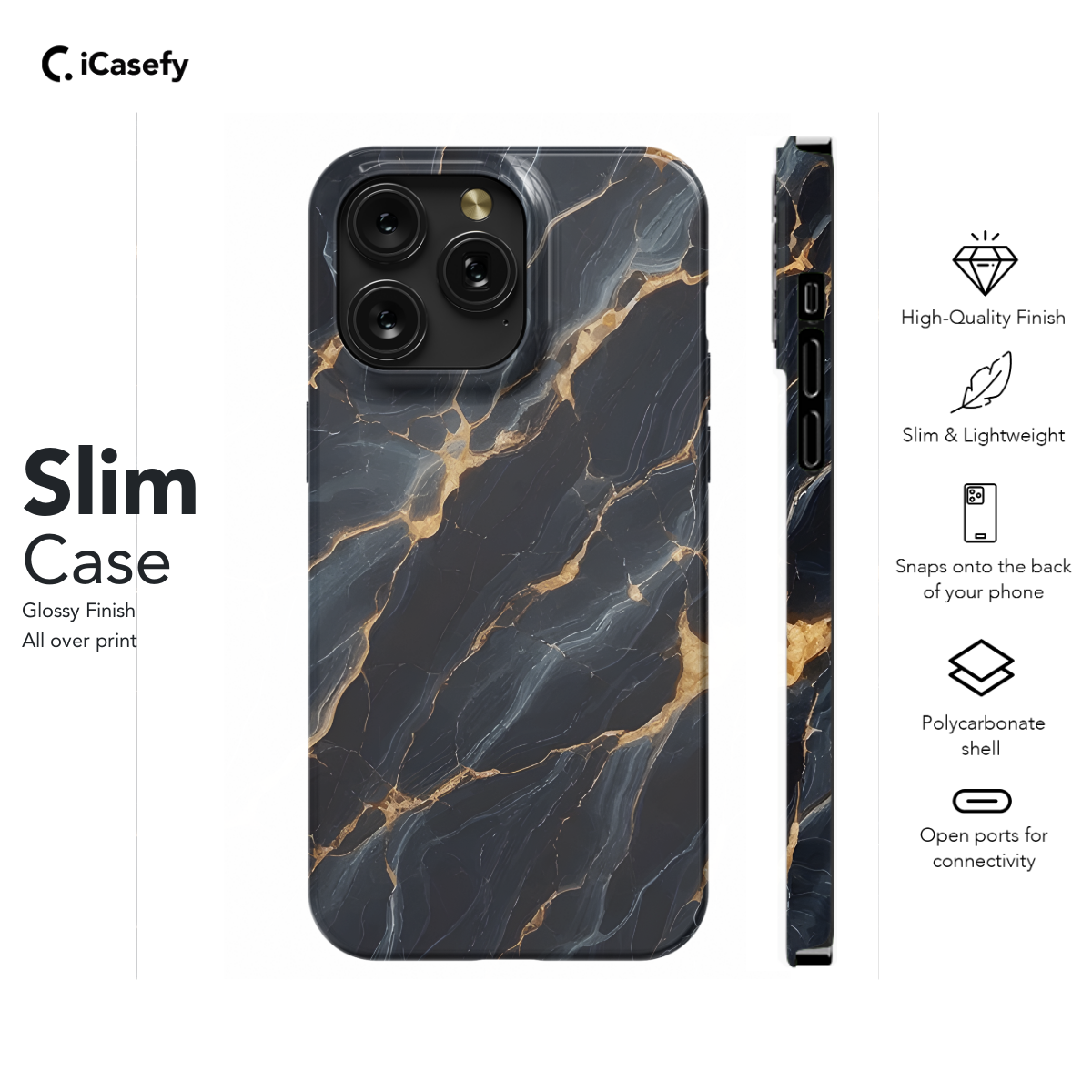 Marble Granite Phone Case iPhone Samsung Cover Pixel 1400 - Image 6