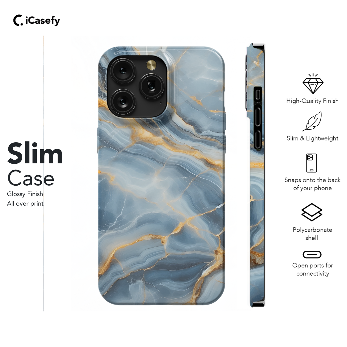 Marble Granite Phone Case iPhone Samsung Cover Pixel 1401 - Image 6