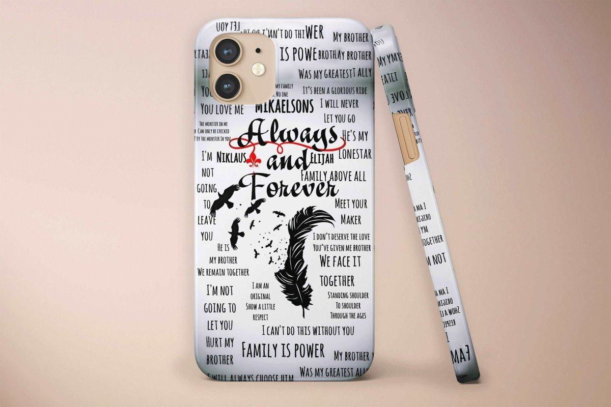 Meaningful Deep Quote Stefan, Damon, Salvatore, and Elena Phone Case 2 - Image 1