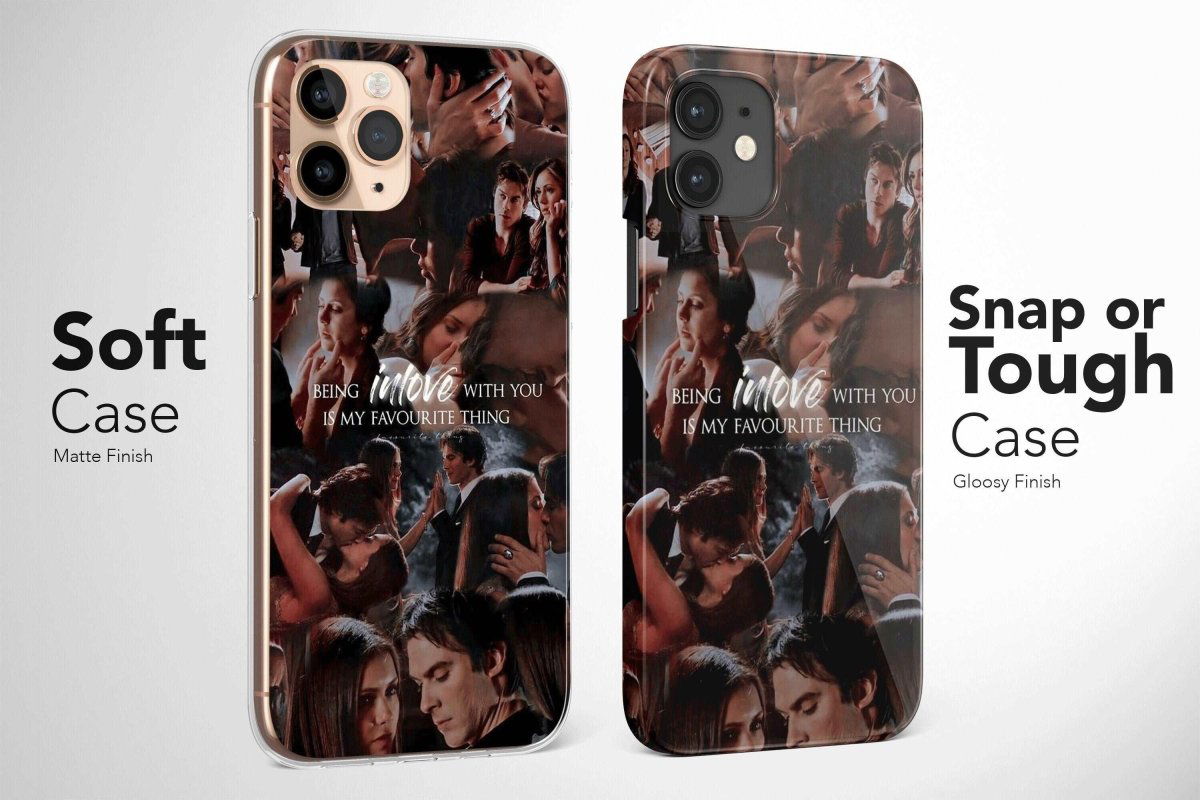 Meaningful Deep Quote Stefan, Damon, Salvatore, and Elena Phone Case 3 - Image 4