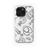 Medical Sketch Art Phone Case iPhone Samsung Cover Pixel 5184 - Image 1
