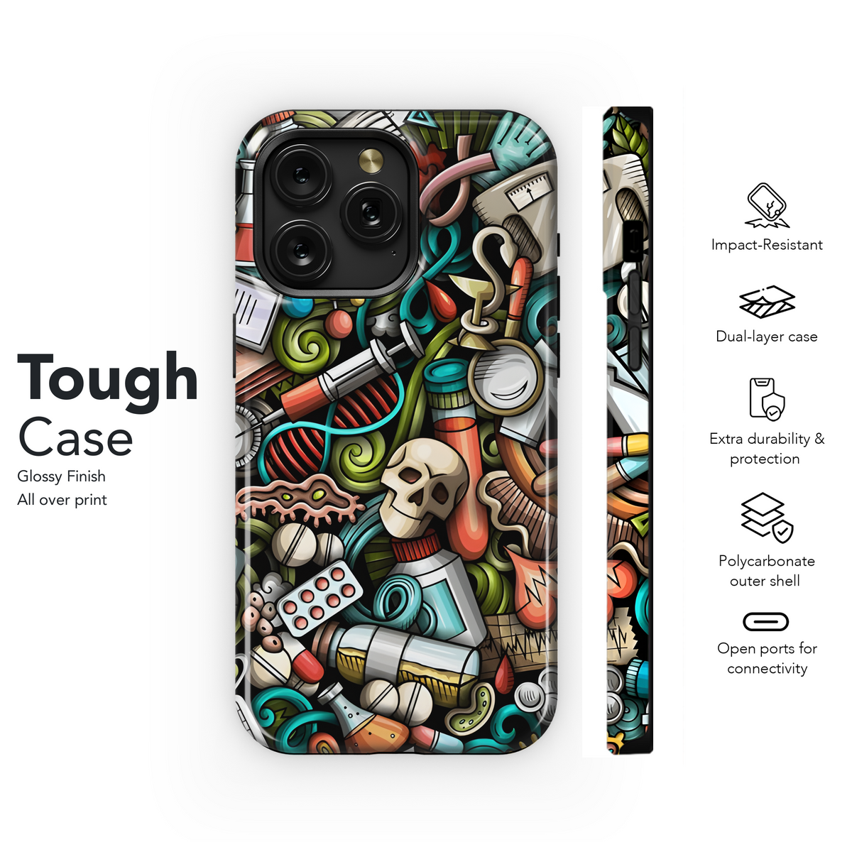 Medicine Nurse Phone Case iPhone Samsung Cover Pixel 2514 - Image 6