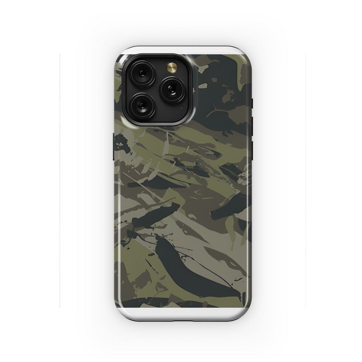 Military Camo Seamless Phone Case iPhone Samsung Cover Pixel 2197 - Image 1