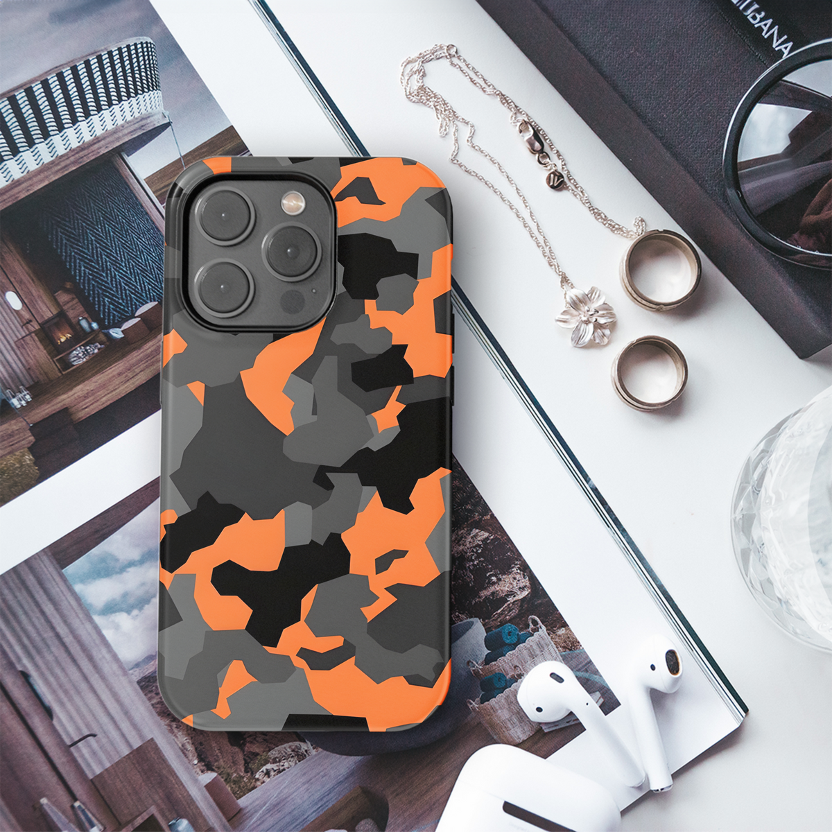 Military camouflage Phone Case iPhone Samsung Cover Pixel 3227 - Image 3