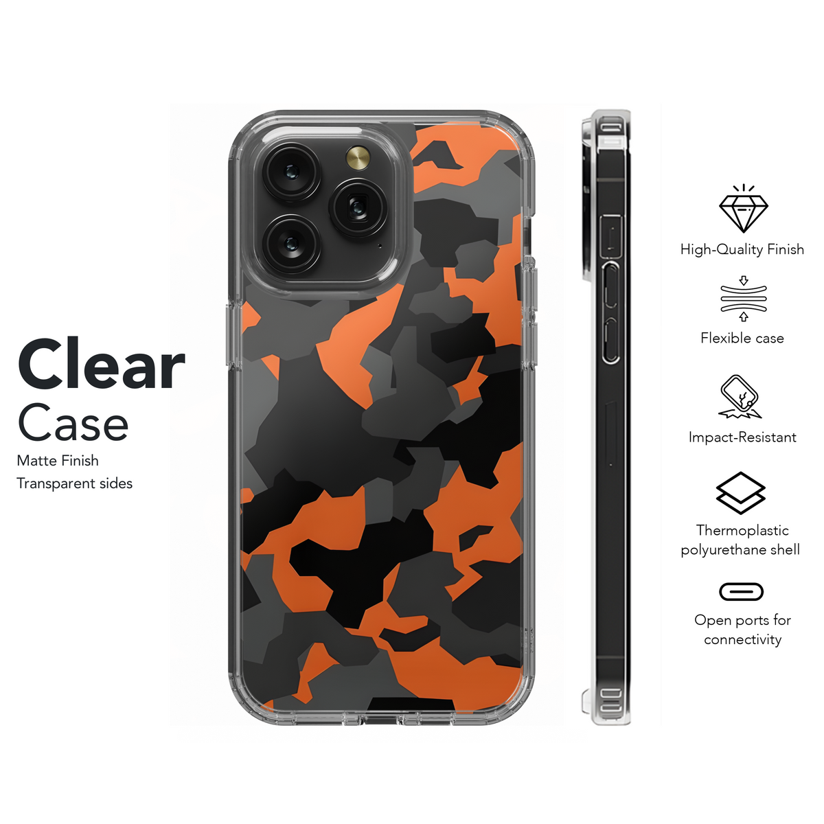 Military camouflage Phone Case iPhone Samsung Cover Pixel 3227 - Image 8