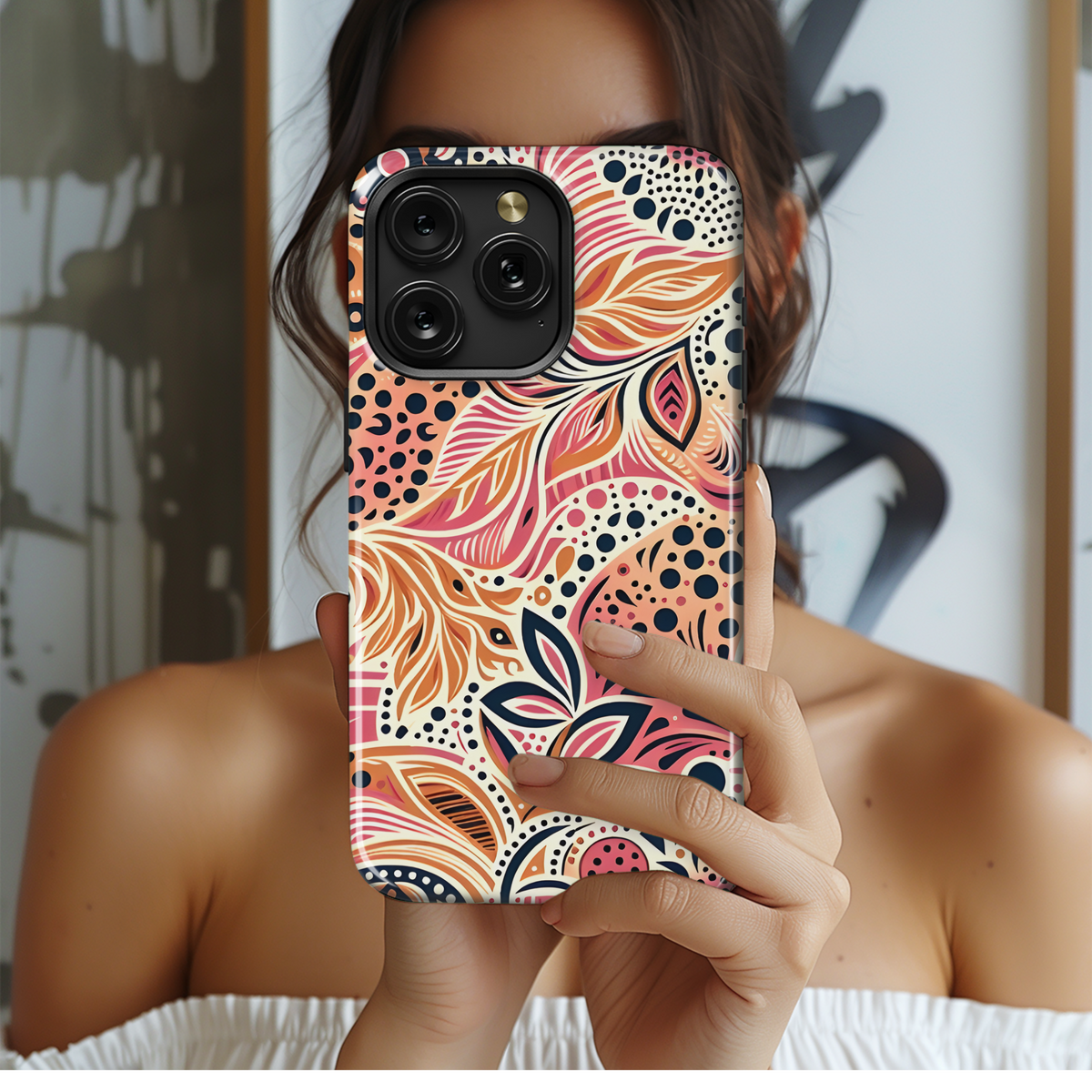 Modern Animal Phone Case iPhone Samsung Cover Pixel 3513 - Image 2