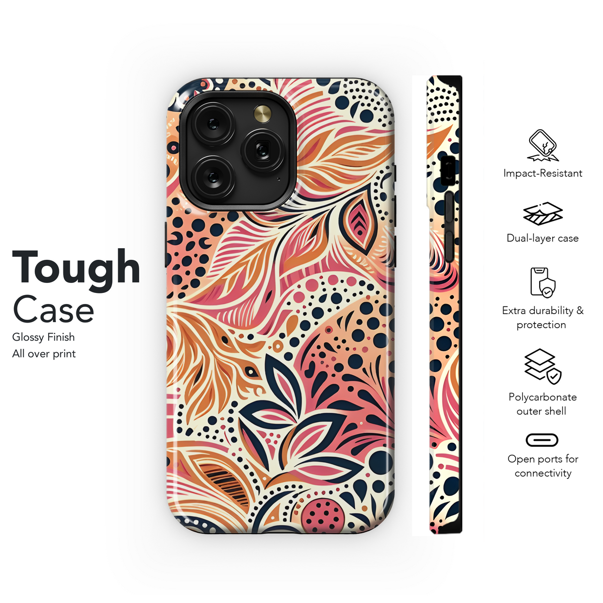 Modern Animal Phone Case iPhone Samsung Cover Pixel 3513 - Image 6