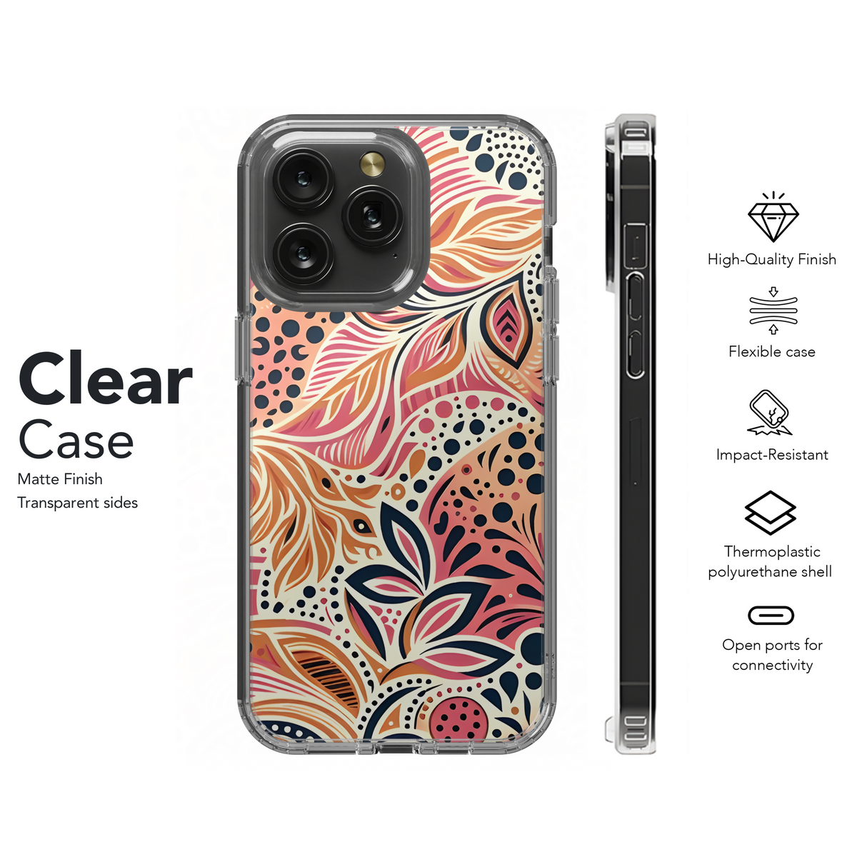 Modern Animal Phone Case iPhone Samsung Cover Pixel 3513 - Image 8