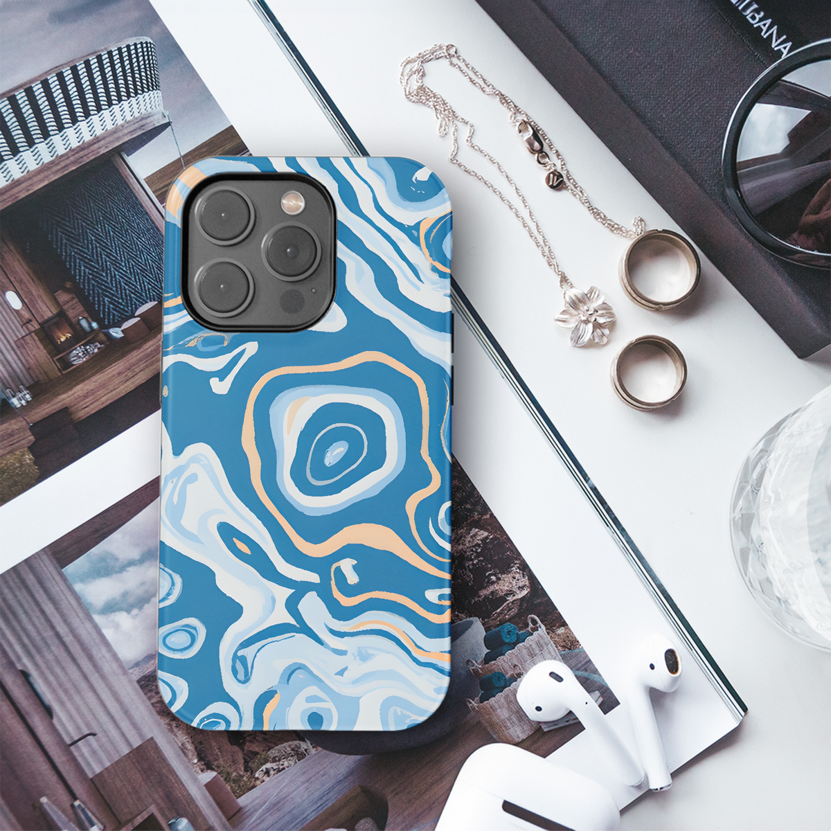 Molokan Tile Phone Case iPhone Samsung Cover Pixel 3413 - Image 3