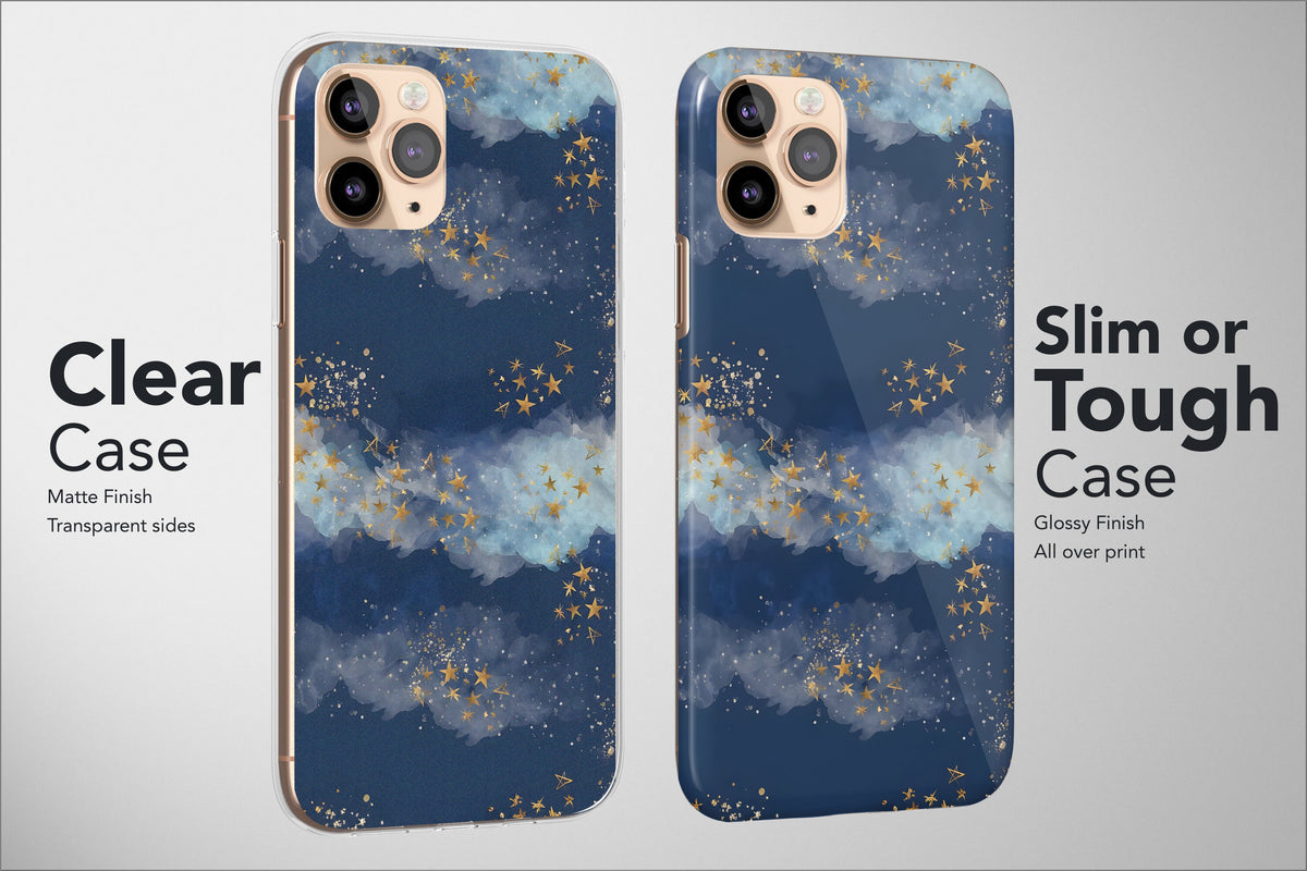 Moon and Stars Phone Case Celestial Collage Cover - Image 5