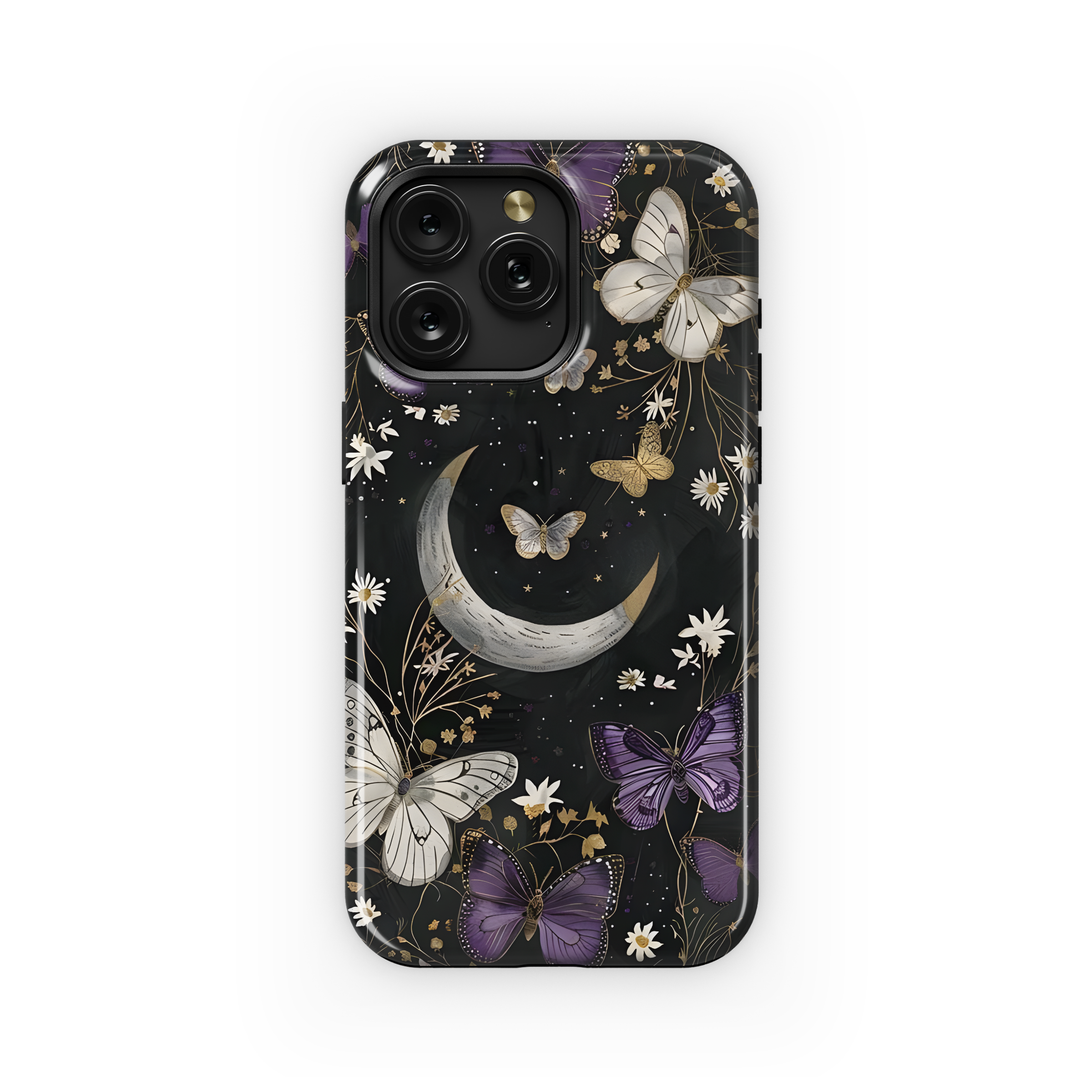 Moonlit Butterfly Garden
 Phone Case iPhone Samsung Cover Pixel 4441 - Image 1