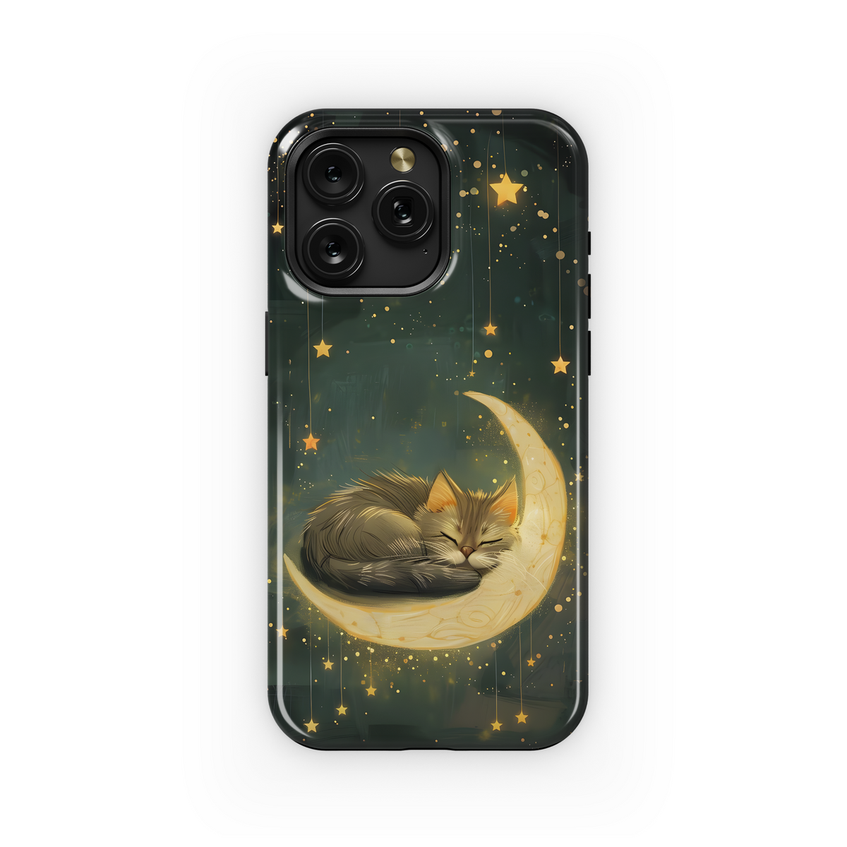 Moonlit Cat Dreams
 Phone Case iPhone Samsung Cover Pixel 4298 - Image 1