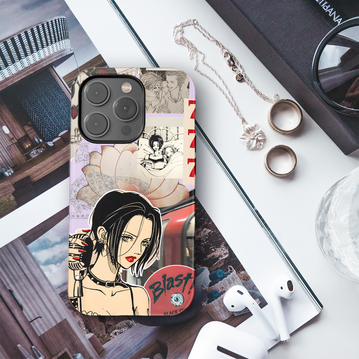 NANA Japanese Anime Manga Comic Phone Case iPhone Samsung Cover Pixel 1978 - Image 3