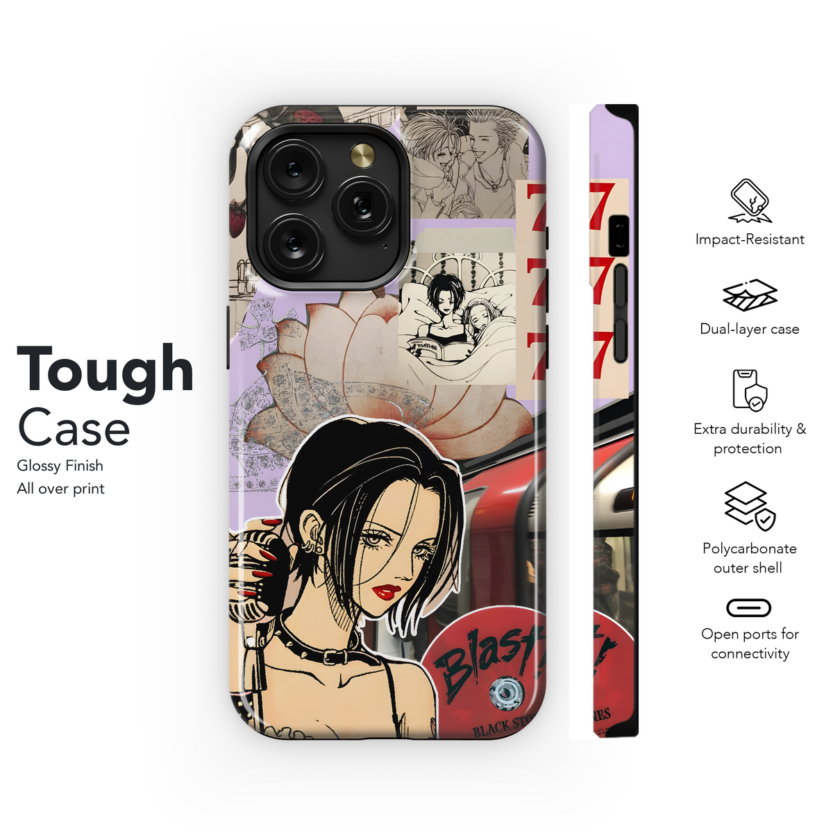 NANA Japanese Anime Manga Comic Phone Case iPhone Samsung Cover Pixel 1978 - Image 6