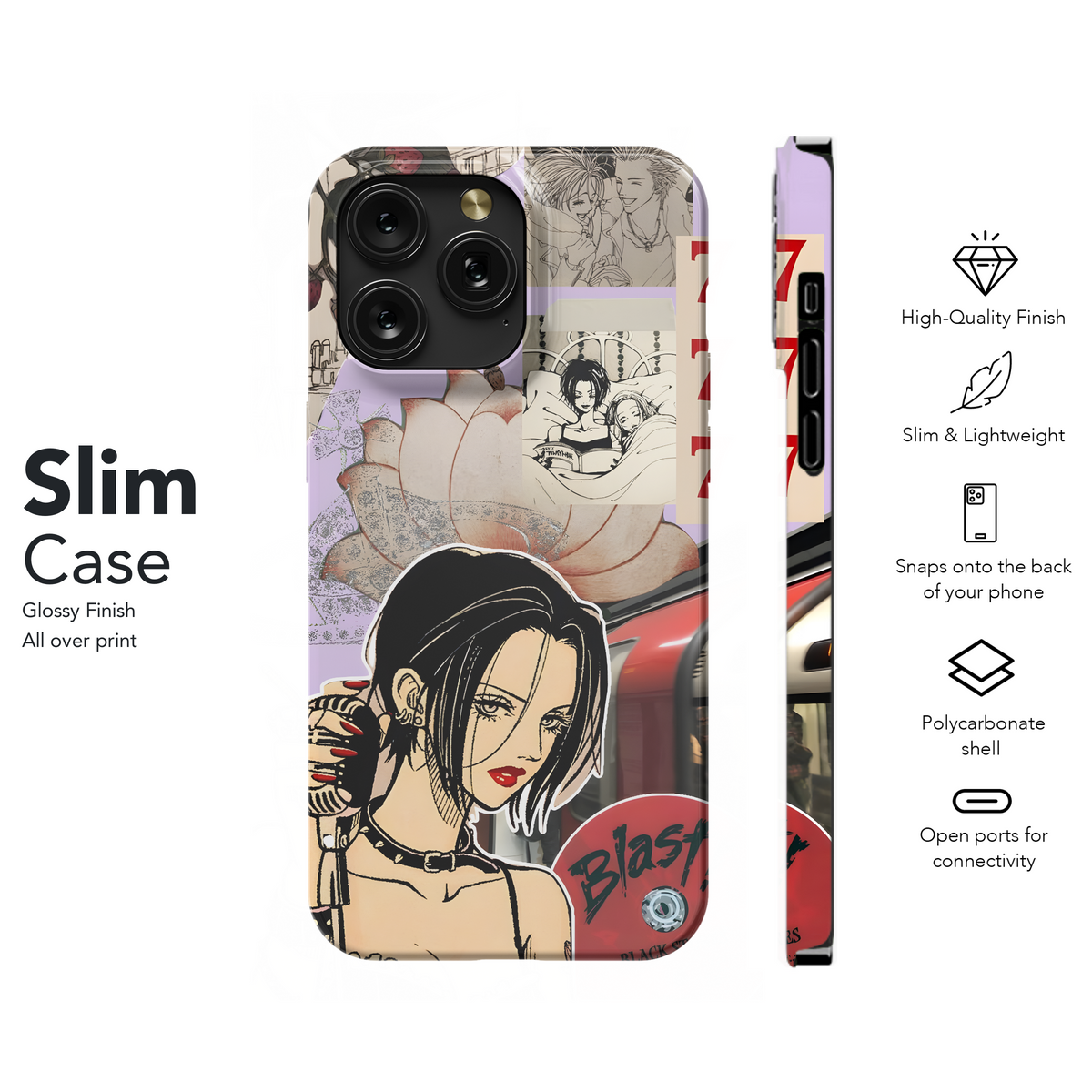 NANA Japanese Anime Manga Comic Phone Case iPhone Samsung Cover Pixel 1978 - Image 7