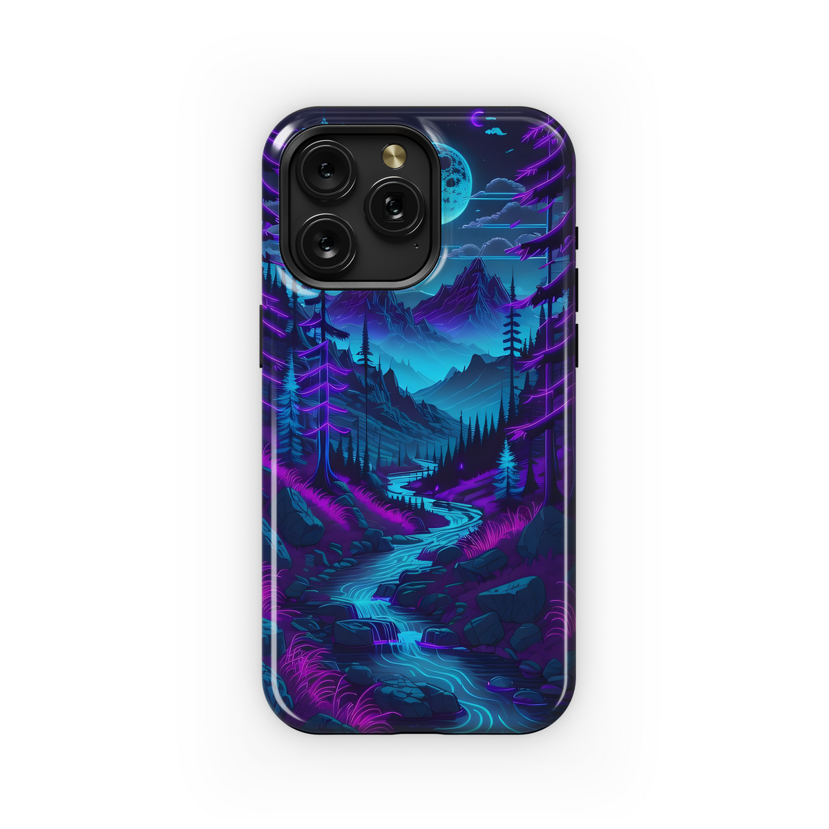 Neon Night Stream
 Phone Case iPhone Samsung Cover Pixel 4272 - Image 1