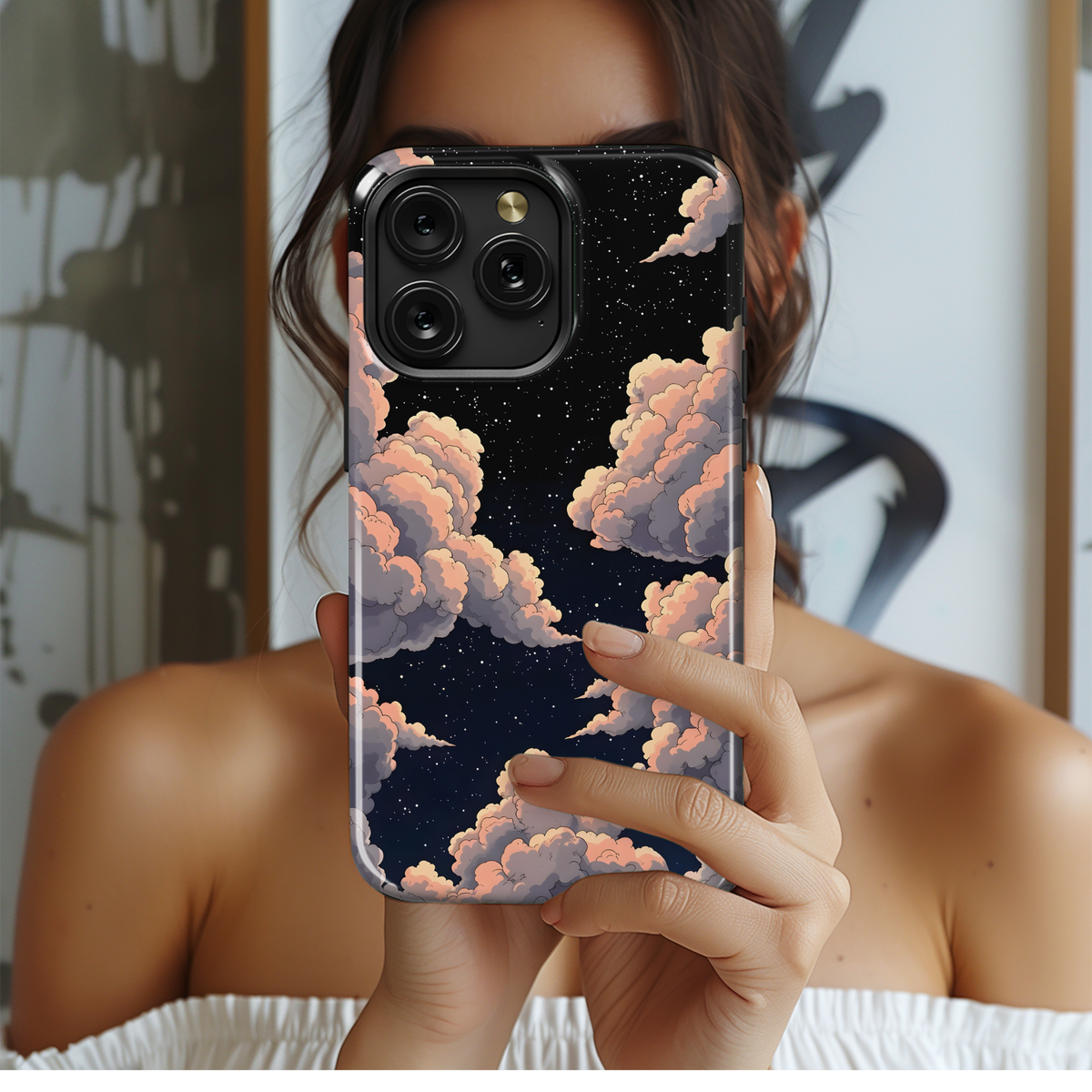 Night Cloudscape Dream
 Phone Case iPhone Samsung Cover Pixel 3991 - Image 2