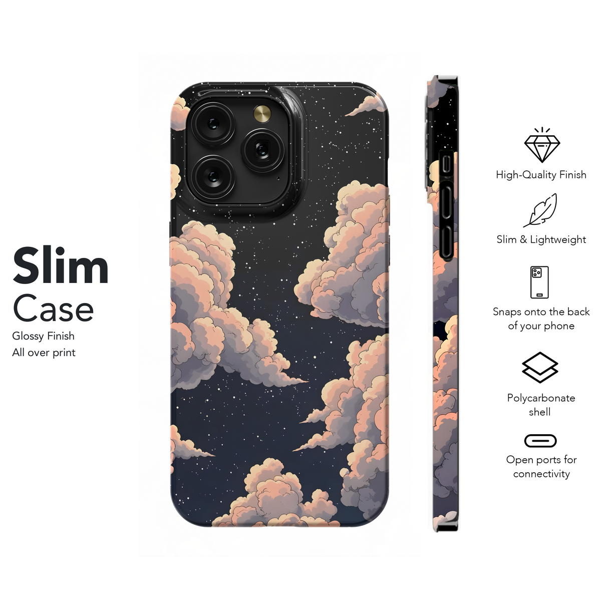 Night Cloudscape Dream
 Phone Case iPhone Samsung Cover Pixel 3991 - Image 7