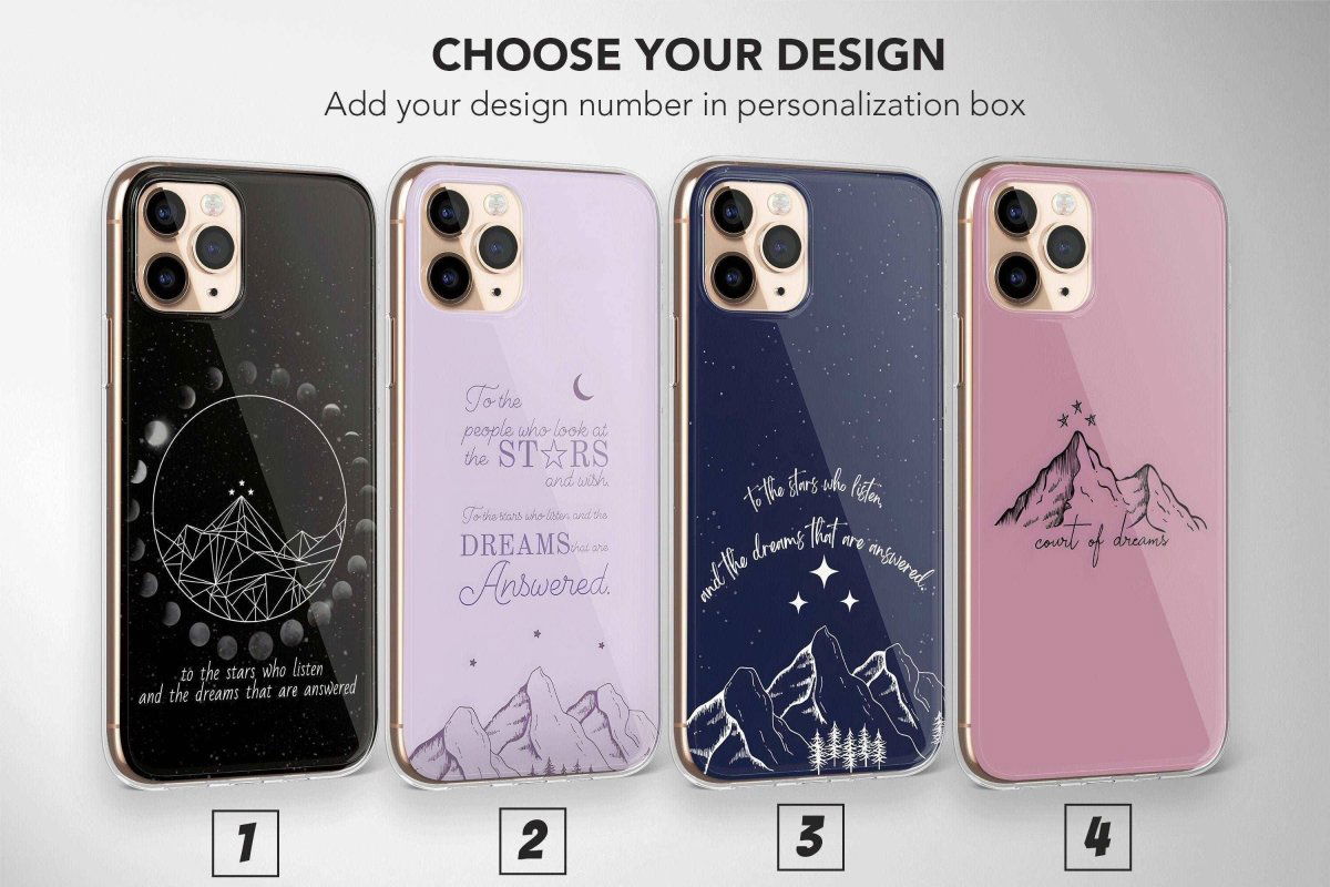 Night Court Symbol Phone Case Acotar Acomaf Cover 8 - Image 1