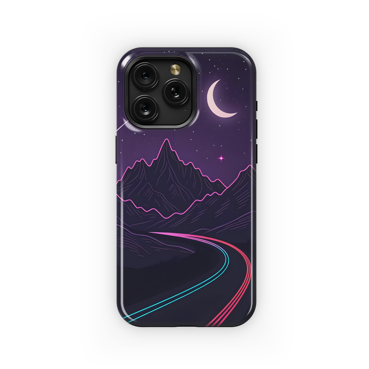 Night Drive Retro Vibes
 Phone Case iPhone Samsung Cover Pixel 4271 - Image 1