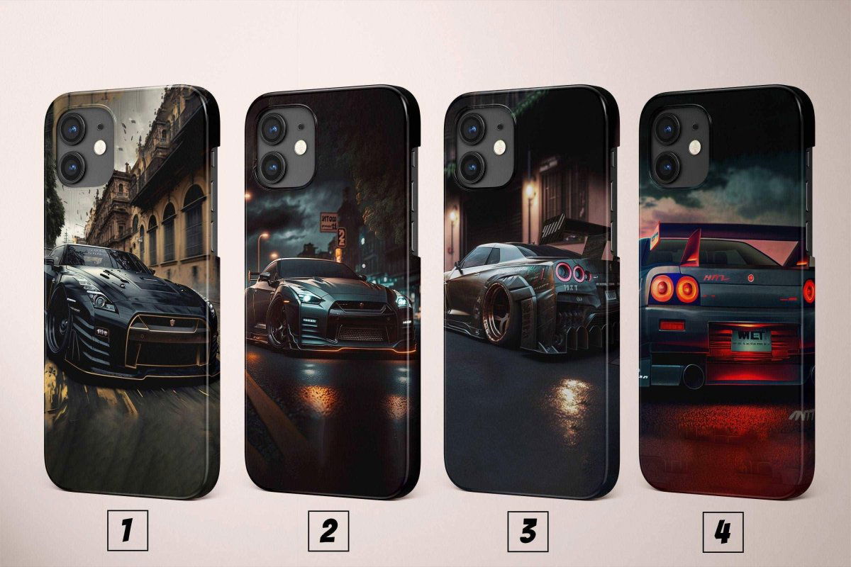 Nissan Skyline Japanese Drift Phone Case Cover - Image 1