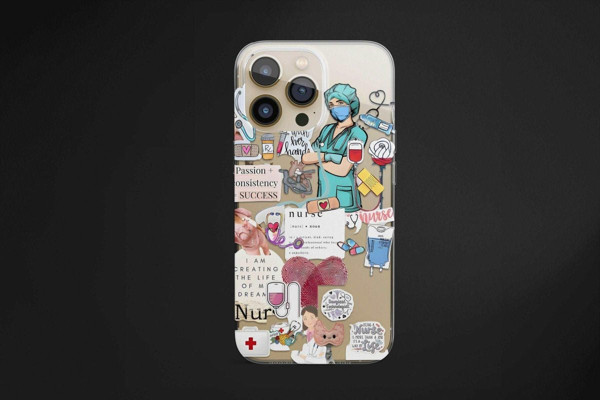 Nurse Phone Case, Anatomy Phone Case, Aesthetic Phone Case, Hospital Phone Case 3 - Image 6