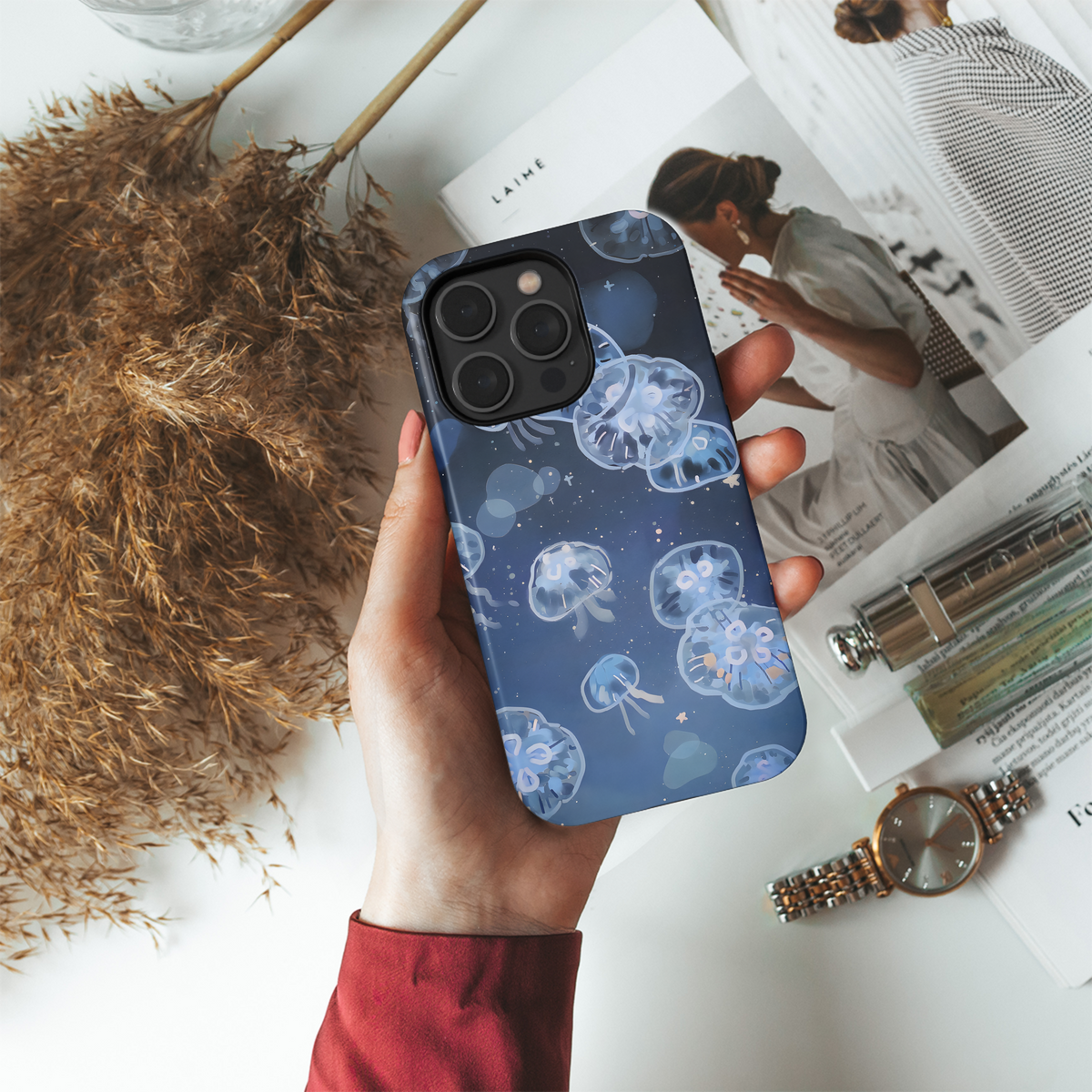 Ocean Jellyfish Dreams
 Phone Case iPhone Samsung Cover Pixel 4165 - Image 4