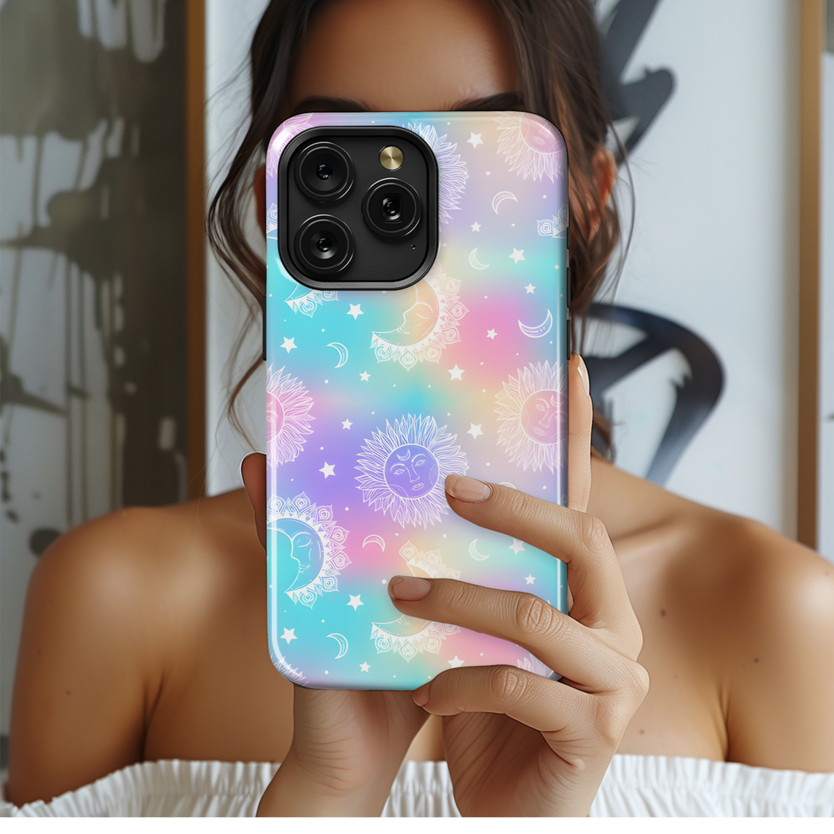 Opal Galaxy Phone Case iPhone Samsung Cover Pixel 3971 - Image 2