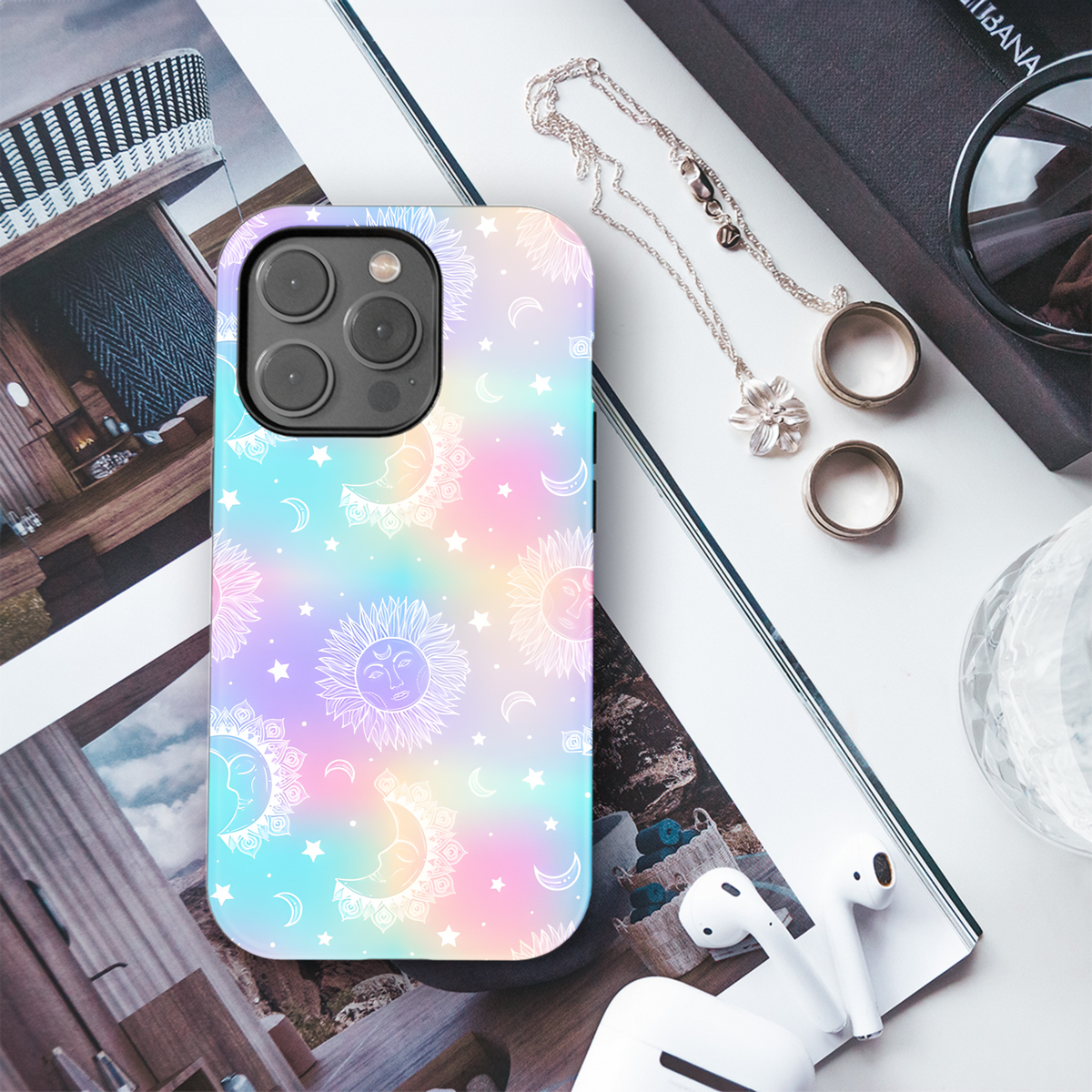 Opal Galaxy Phone Case iPhone Samsung Cover Pixel 3971 - Image 3