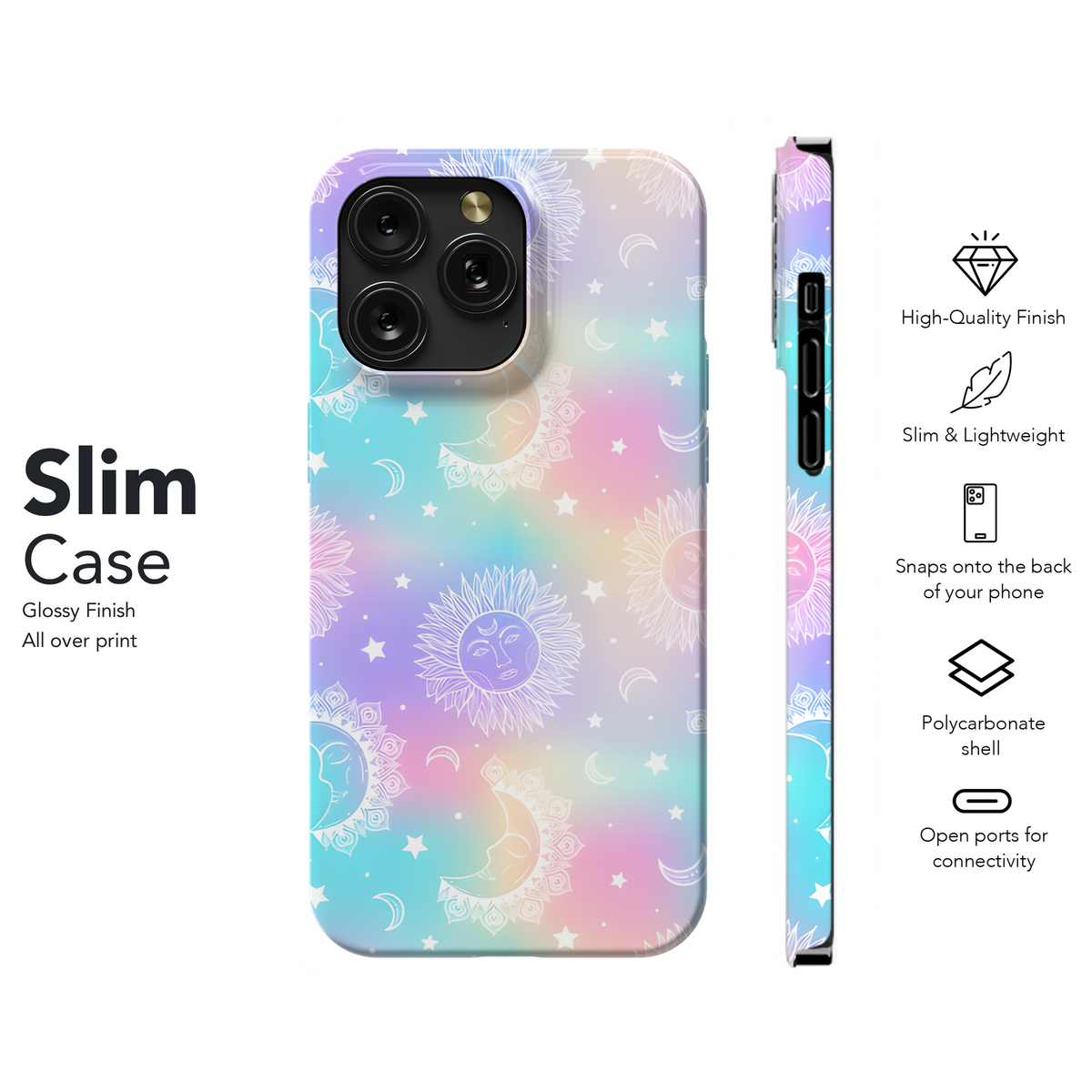 Opal Galaxy Phone Case iPhone Samsung Cover Pixel 3971 - Image 7