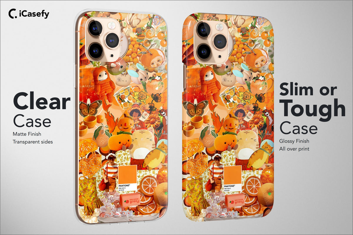 Oranges Phone Case Collage Collective Cover - Image 4