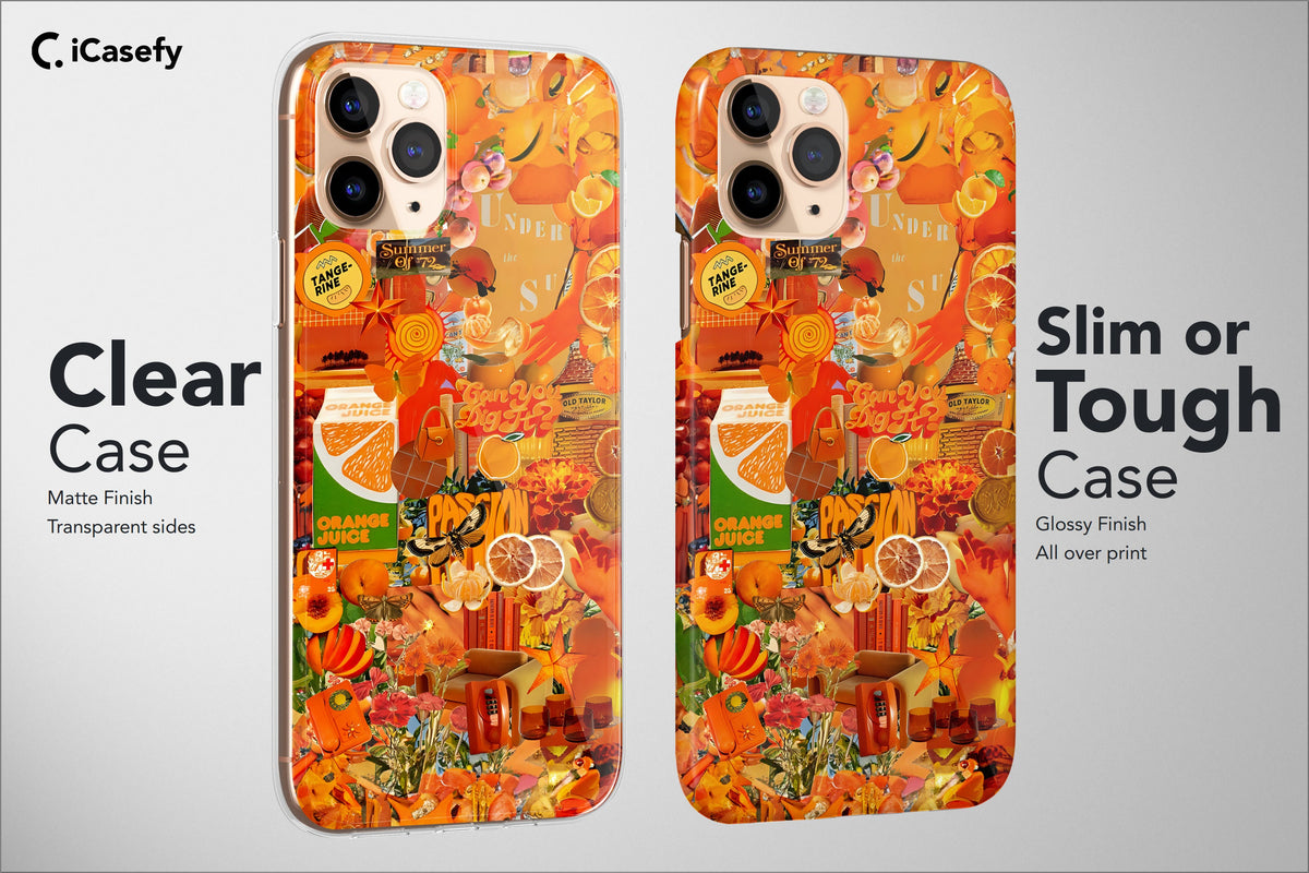 Oranges Phone Case Collage Collective Cover - Image 5