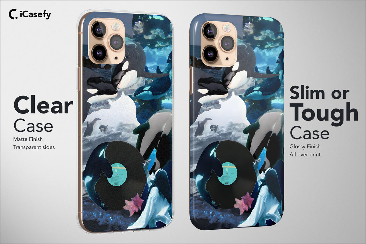 Orca Phone Case Fish Sea Whale Cover - Image 2