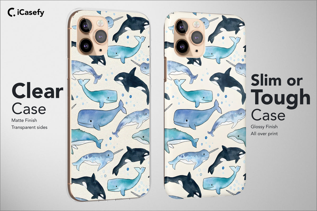 Orca Phone Case Fish Sea Whale Cover - Image 5