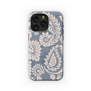Paisley Ikat Embroidery Indian Aztec Phone Case iPhone Samsung Cover Pixel 2385 - Image 1