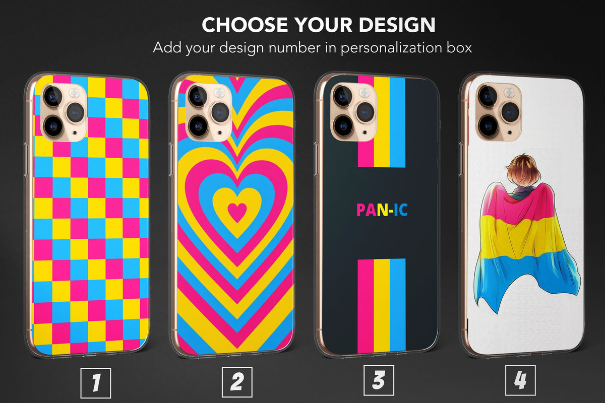 Pansexual Phone Case Lgbtq Pride Flag Pansexuality Cover - Image 2