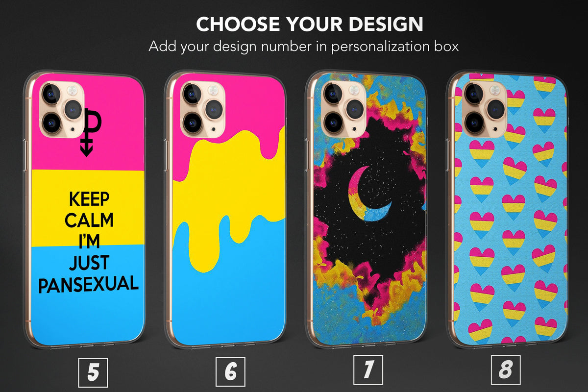 Pansexual Phone Case Lgbtq Pride Flag Pansexuality Cover - Image 3