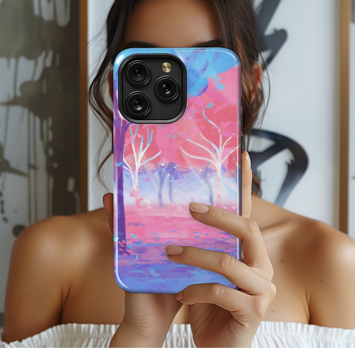 Pastel Dream Forest
 Phone Case iPhone Samsung Cover Pixel 4231 - Image 2