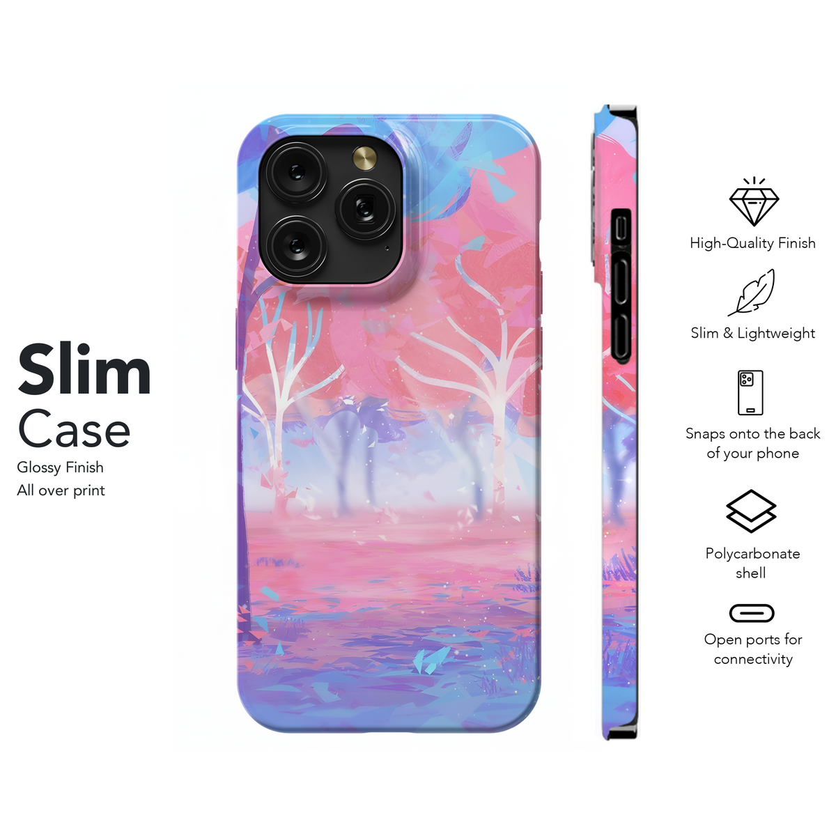 Pastel Dream Forest
 Phone Case iPhone Samsung Cover Pixel 4231 - Image 7