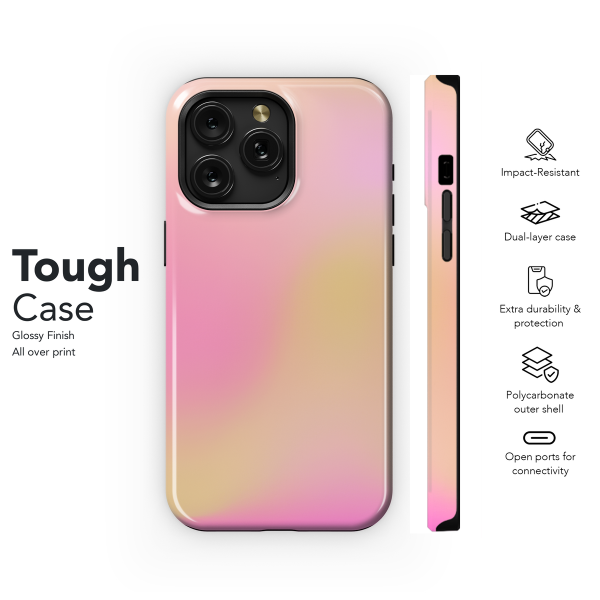 Pastel Gradient Phone Case iPhone Samsung Cover Pixel 2424 - Image 6