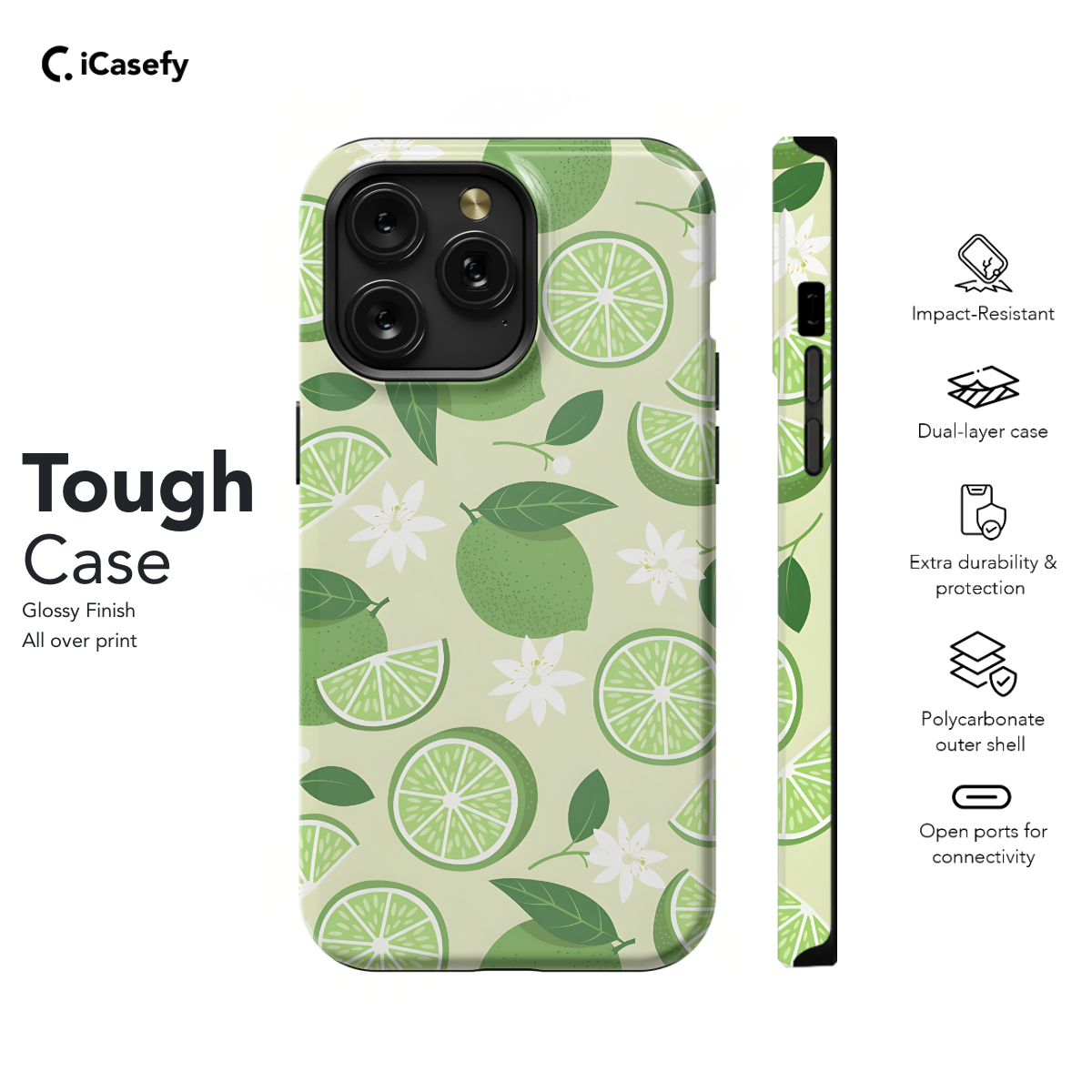 Pastel Green Lime Phone Case iPhone Samsung Pixel & More 66 - Image 5