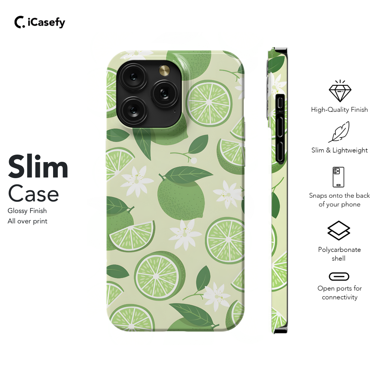 Pastel Green Lime Phone Case iPhone Samsung Pixel & More 66 - Image 6