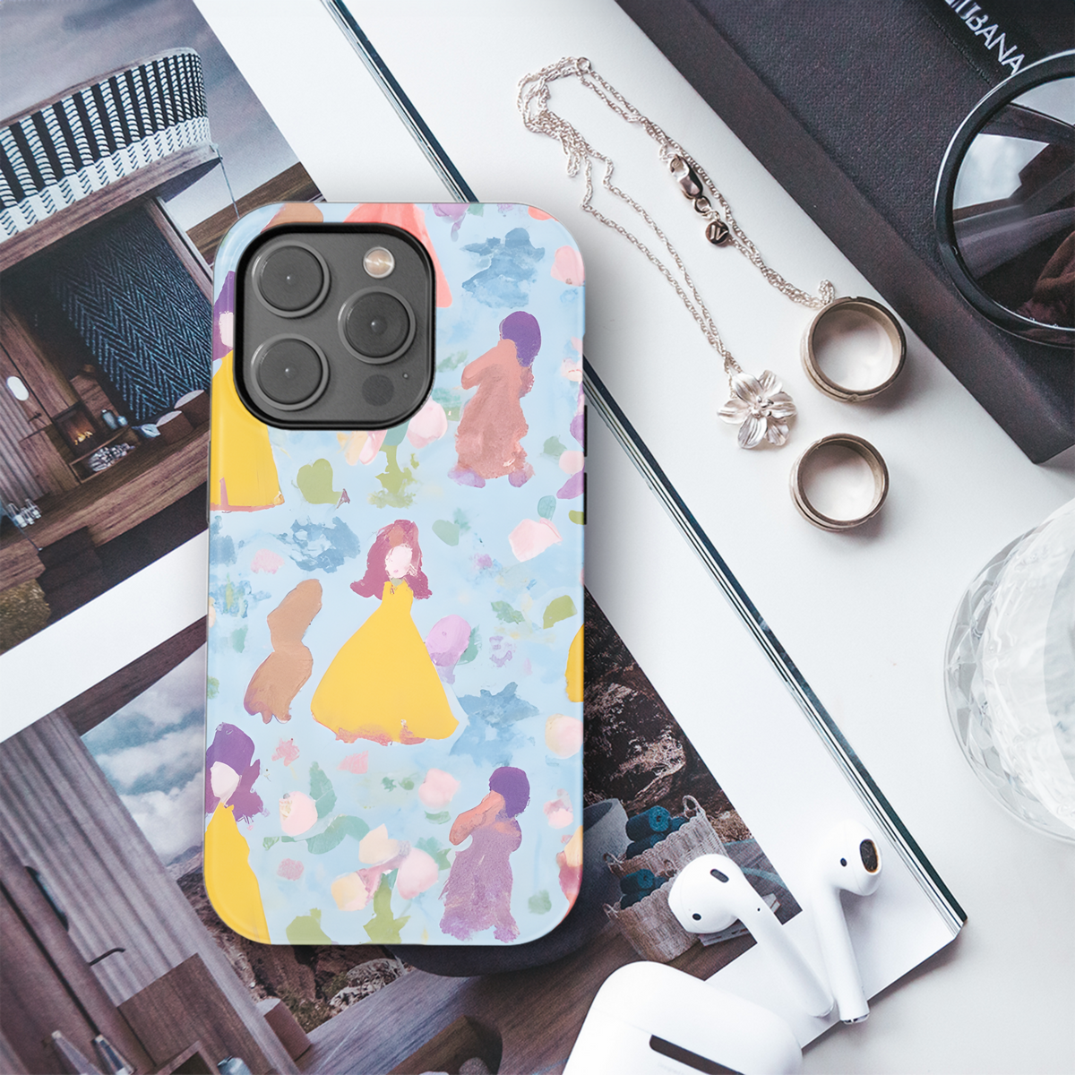 Pastel Princess Phone Case iPhone Samsung Cover Pixel 3467 - Image 3