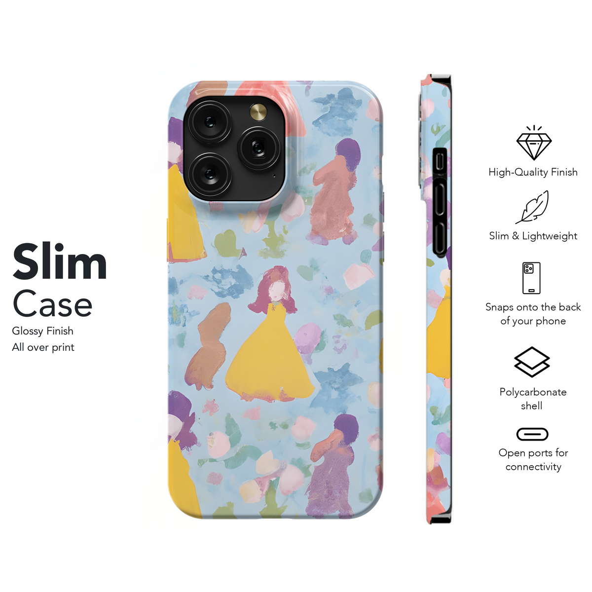 Pastel Princess Phone Case iPhone Samsung Cover Pixel 3467 - Image 7