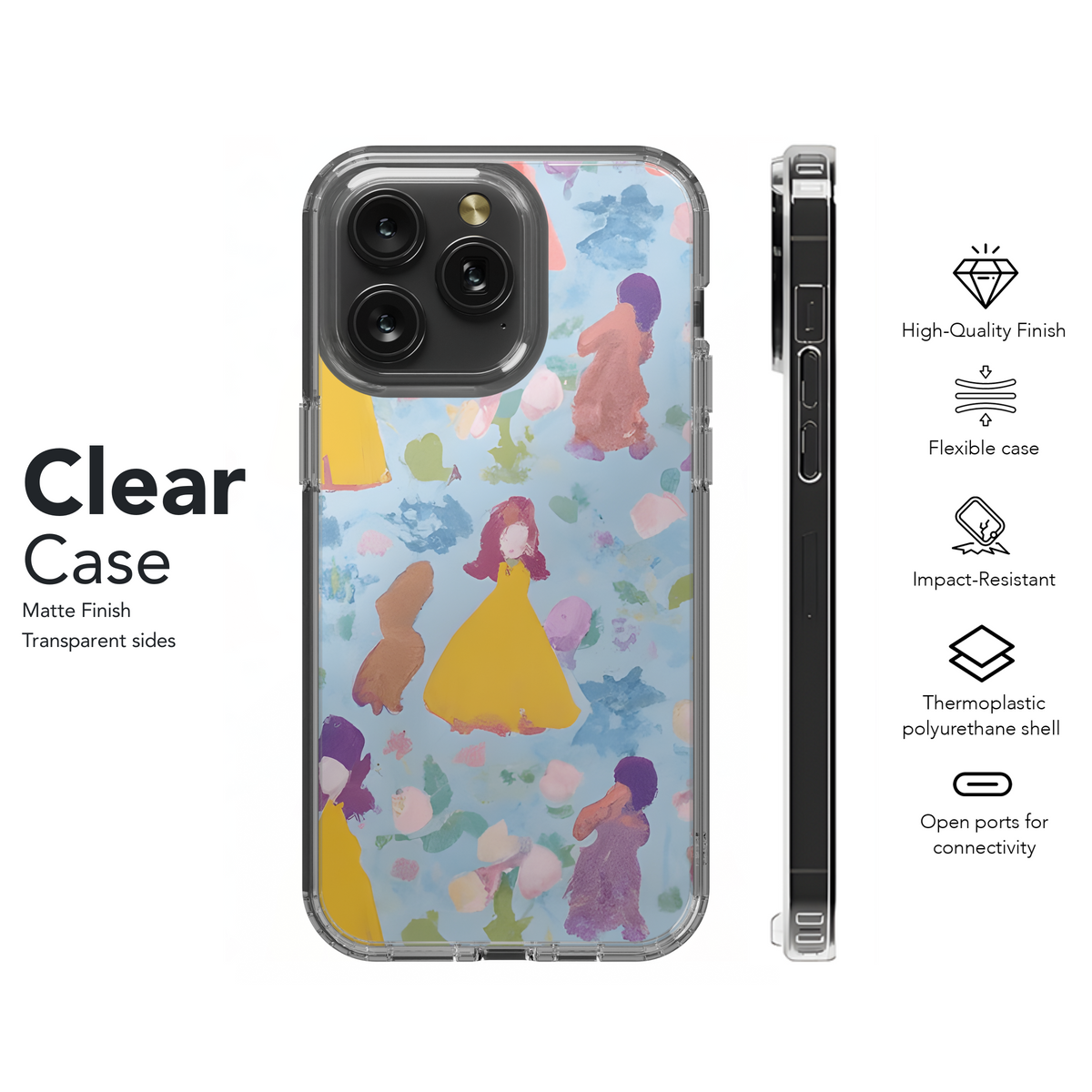 Pastel Princess Phone Case iPhone Samsung Cover Pixel 3467 - Image 8