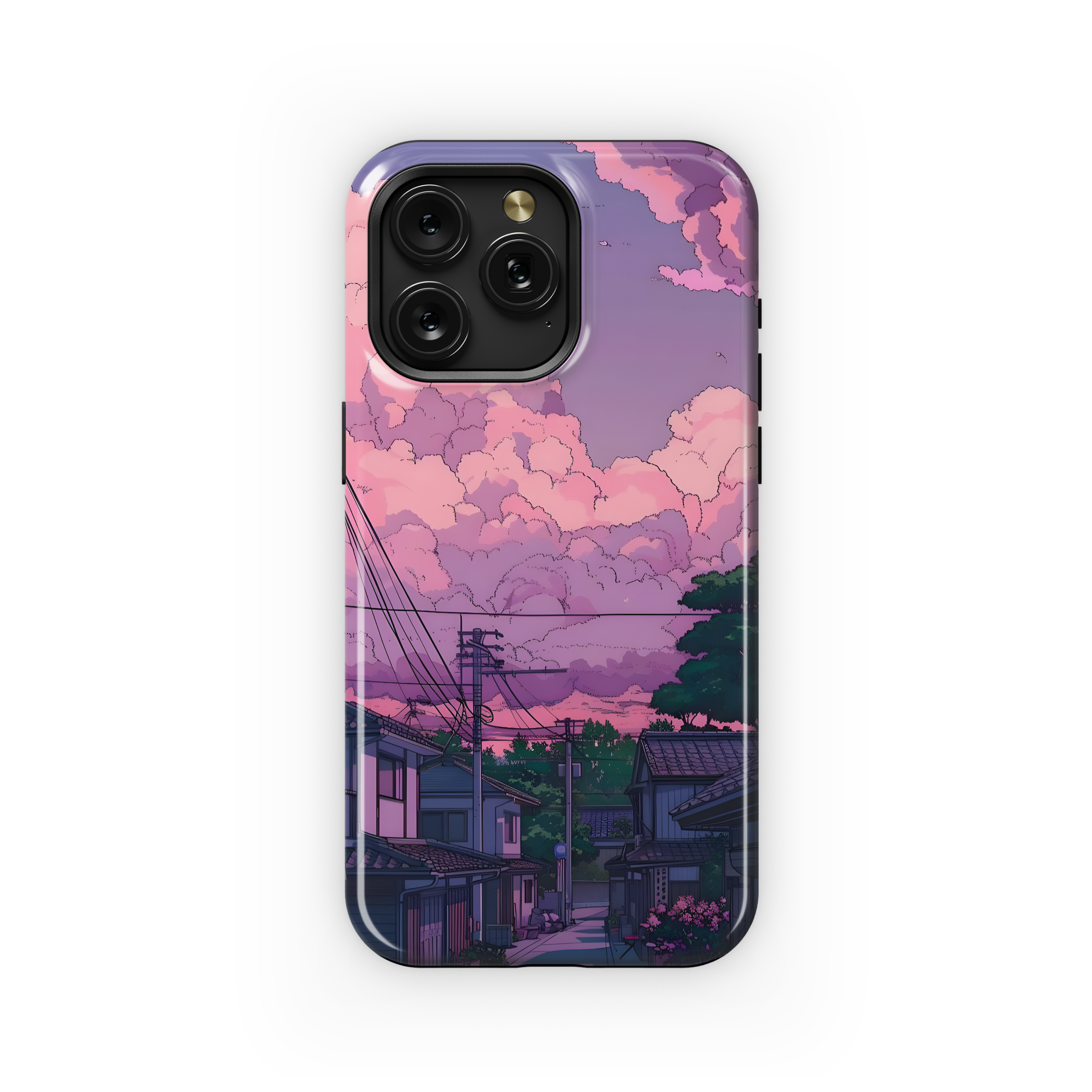 Pastel Sky Town
 Phone Case iPhone Samsung Cover Pixel 4429 - Image 1