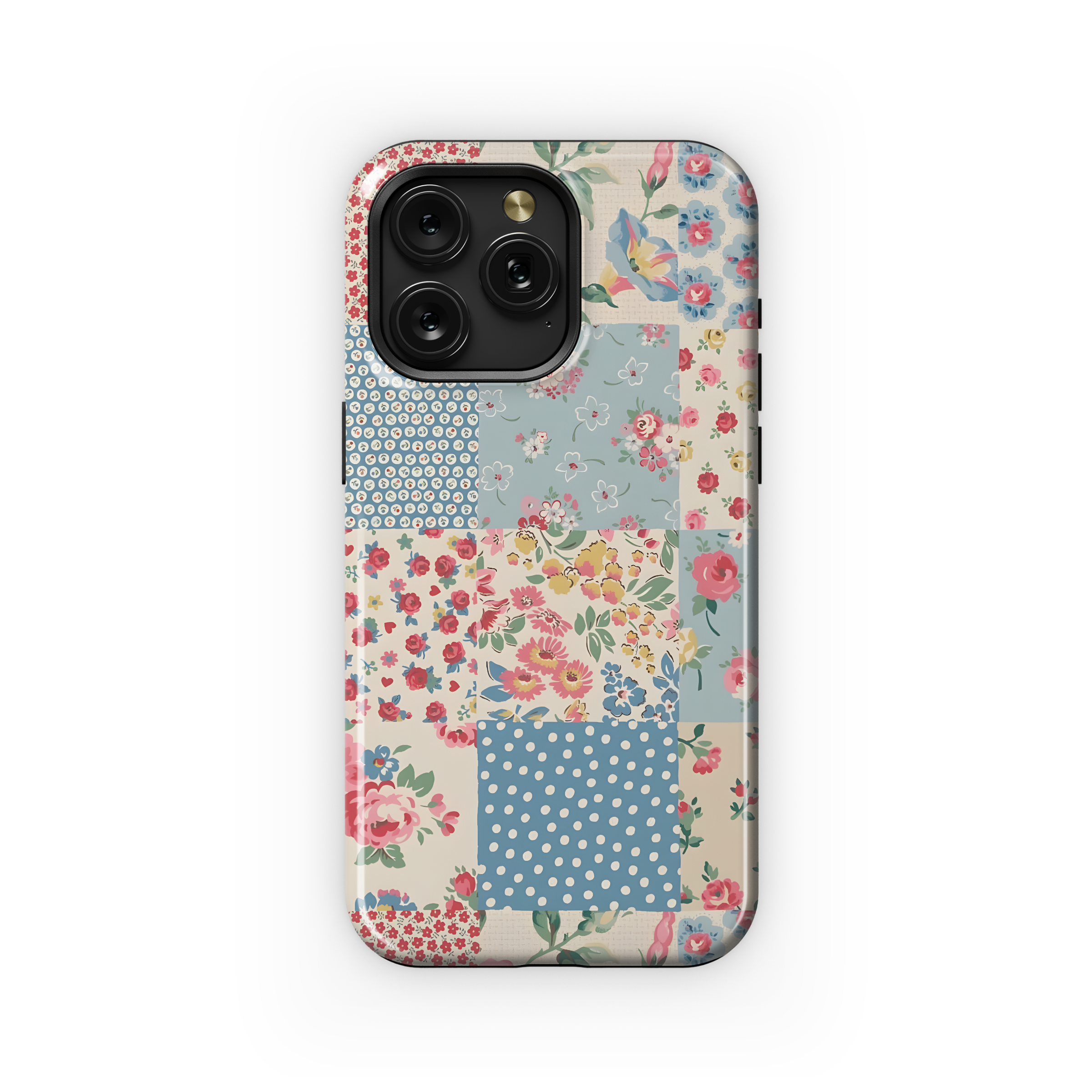 Patchwork Floral Delight
 Phone Case iPhone Samsung Cover Pixel 4478 - Image 1