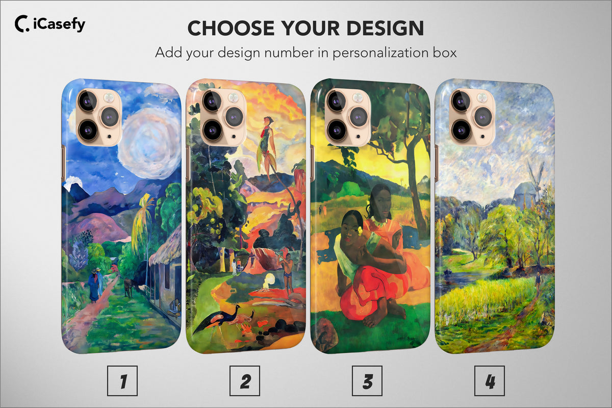 Paul Gauguin Phone Case Aesthetic Famous Painting Cover - Image 1