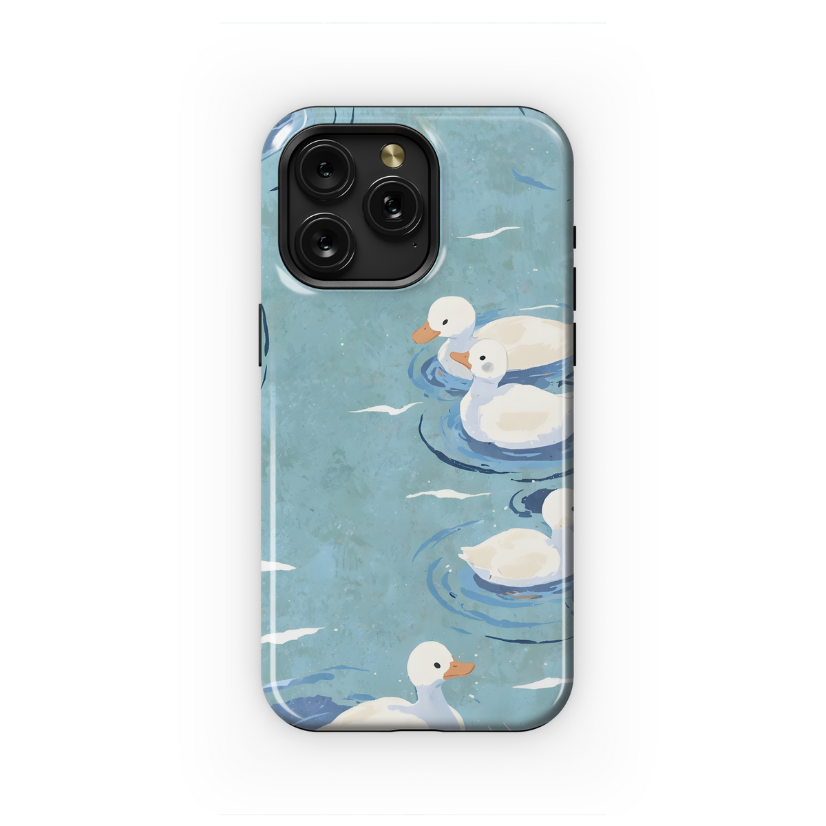 Peaceful Ducklings Pond
 Phone Case iPhone Samsung Cover Pixel 4140 - Image 1